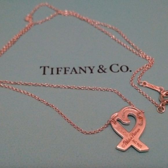 Tiffany & Co.Paloma Picasso Sterling Silver❤Necklace - Picture 5 of 15